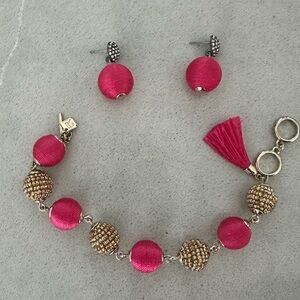 Banana Republic Earrings and Bracelet Set, Brand New